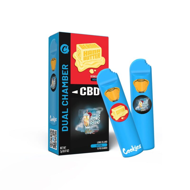 Cookies Dual Champer CBD Vape - Berniehana Butter & Long Island