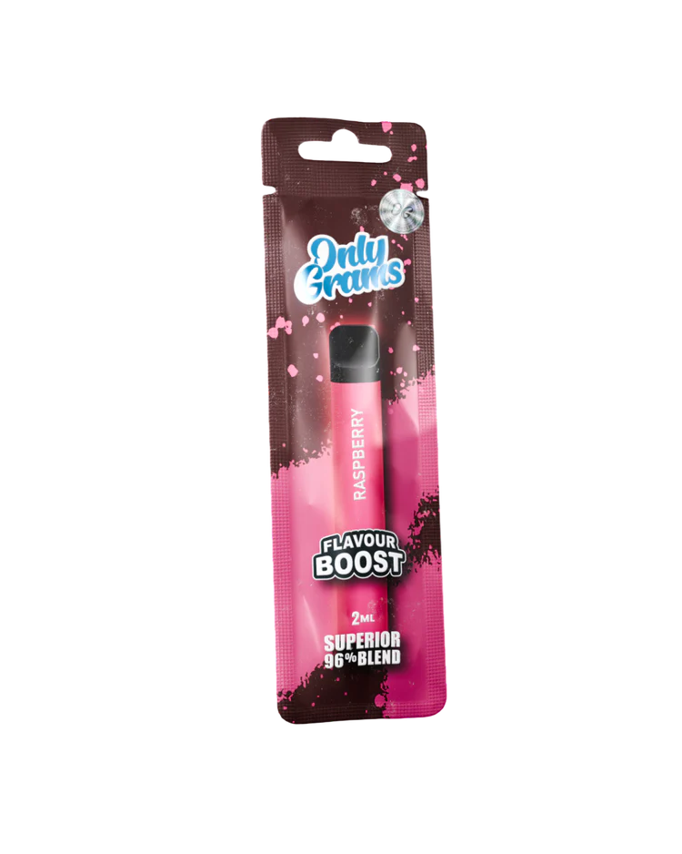 OnlyGrams Flavour Boost 96% Superior Blend 2ml – Raspberry