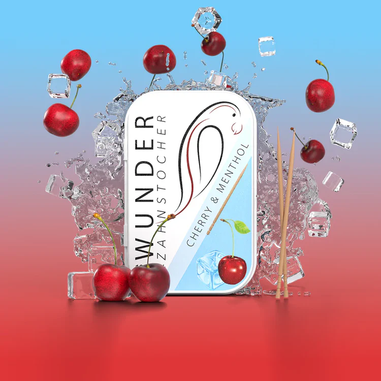 Wunder Zahnstocher Kirsch Menthol 100Stk.