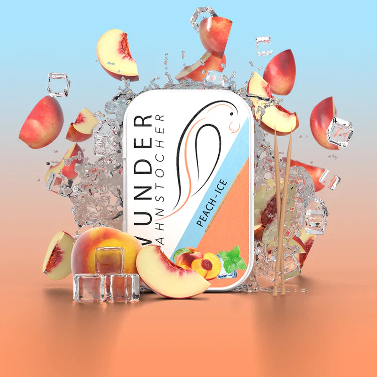 Wunder Zahnstocher Pfirsich Ice 100Stk.