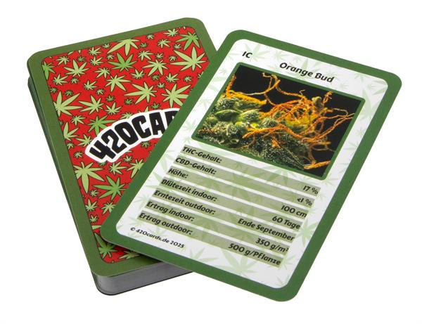 420Cards Cannabis-Quartett Starter Set & Erweiterungsset „Hidden Cards“ – 2. Auflage