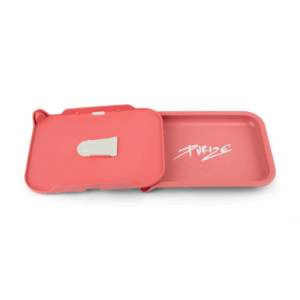 PURIZE Hanftray mit Deckel (VE 6 Stück), Pink