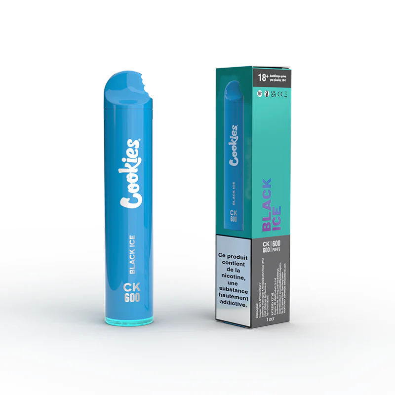 Cookies Puff Vape, 600 Züge Nicotine – Black Ice