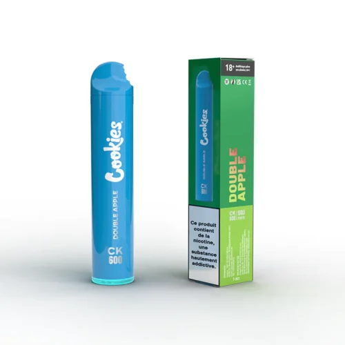 Cookies Puff Vape, 600 Züge Nicotine – Double Apple