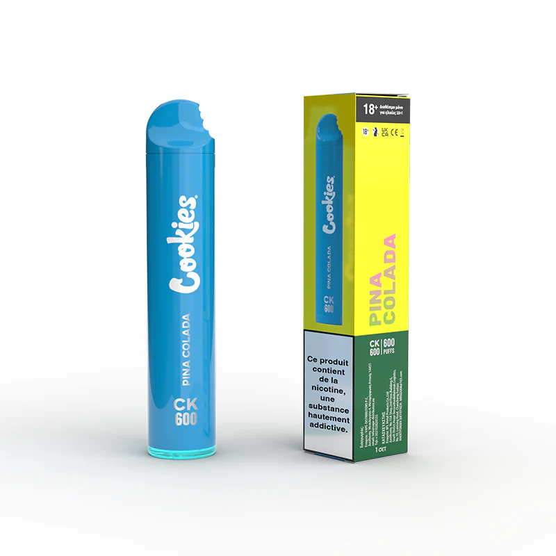 Cookies Puff Vape, 600 Züge Nicotine – Piña Colada