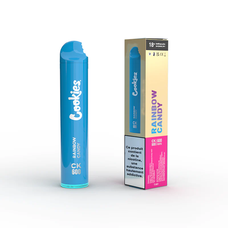 Cookies Puff Vape, 600 Züge Nicotine – Rainbow Candy