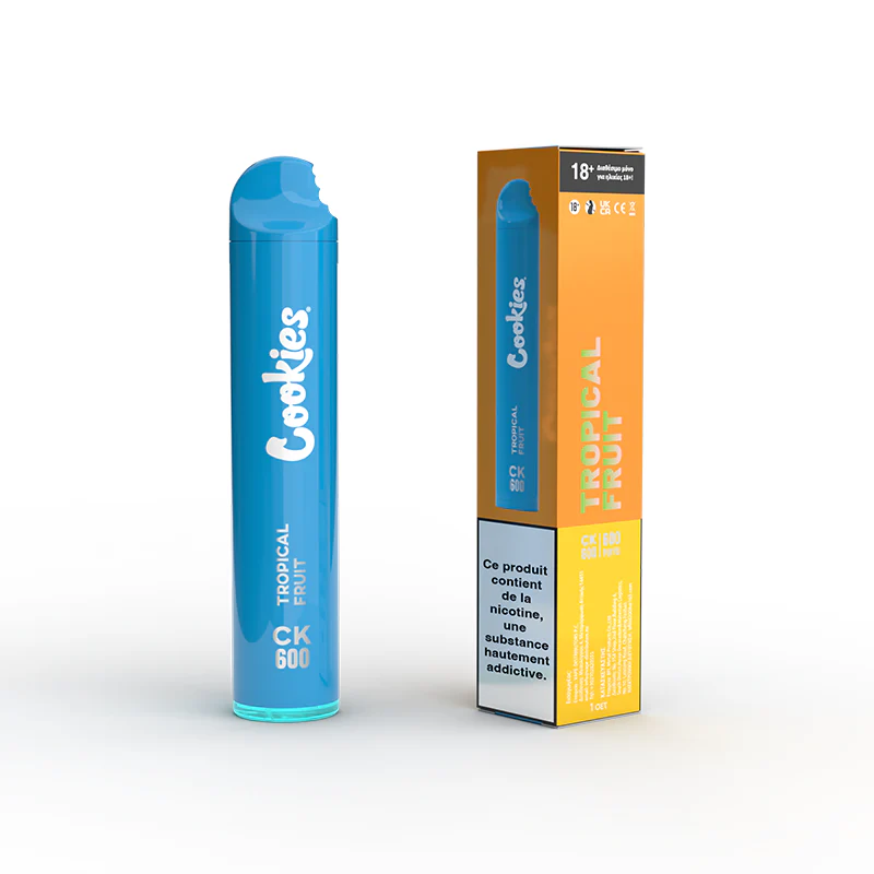 Cookies Puff Vape, 600 Züge Nicotine – Tropical Fruit