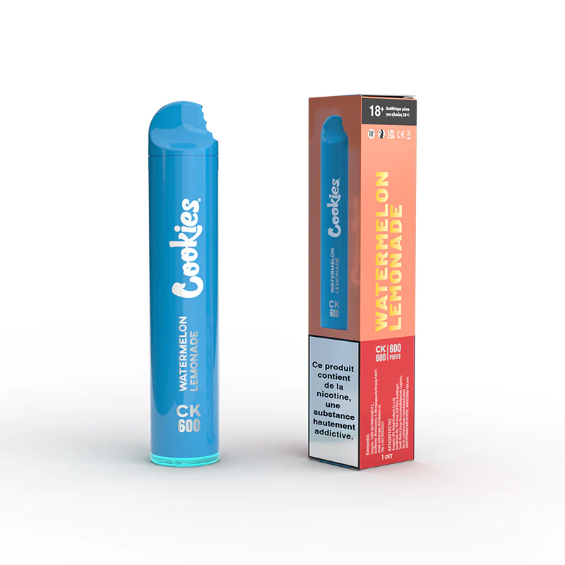 Cookies Puff Vape, 600 Züge Nicotine – Watermelon Lemonade