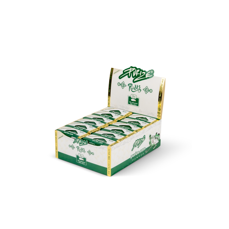 PURIZE Wide Rolls Unbleached – 4 Meter pro Rolle (VE 24 × 4 m)