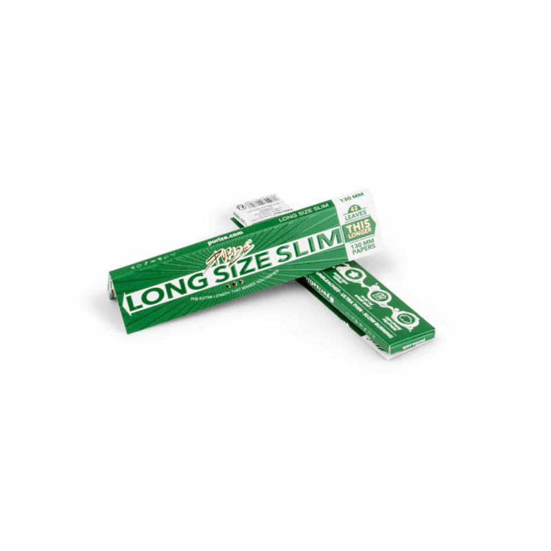 PURIZE Long Size Slim Papers – 40 Booklets mit je 42 Papers (VE 40 × 42 Stück)