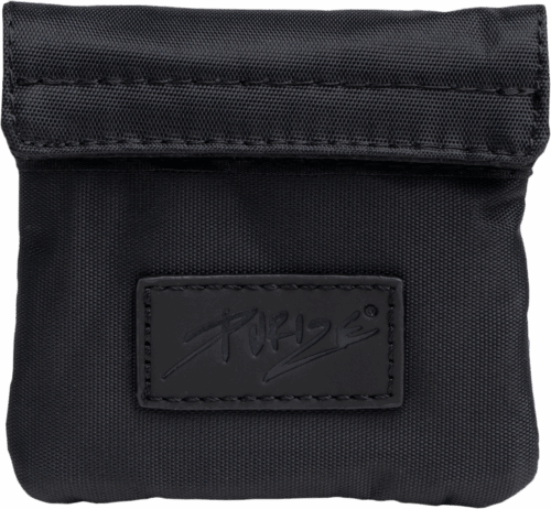 PURIZE Aktivkohletasche XS – 8 Stück im Thekendisplay (VE 8 Stück), Schwarz