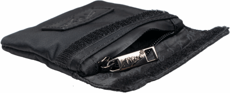 PURIZE Aktivkohletasche XS – 8 Stück im Thekendisplay (VE 8 Stück), Schwarz