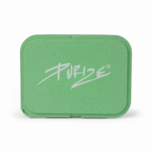 PURIZE Hanftray mit Deckel (VE 6 Stück), Grün