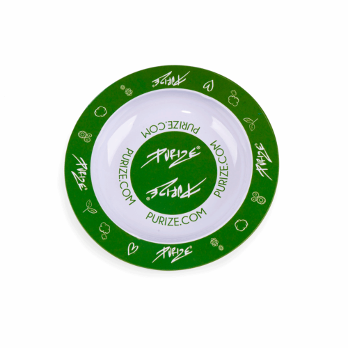 PURIZE Aschenbecher Grün / Weiß
