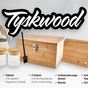 Tyskwood® Stash Box aus Bambus