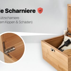 Tyskwood® Stash Box aus Bambus