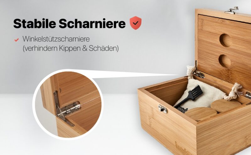 Tyskwood® Stash Box aus Bambus