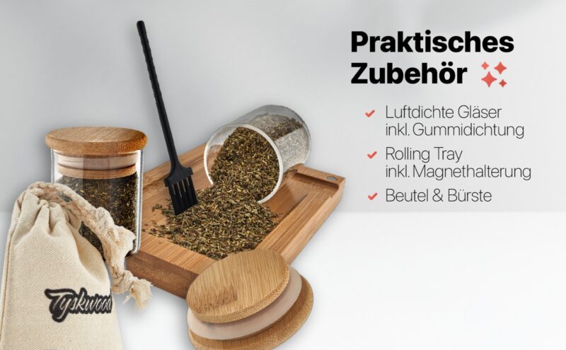 Tyskwood® Stash Box aus Bambus