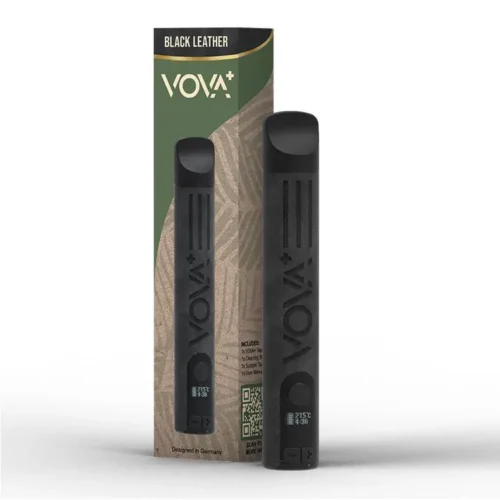 VOVA Plus Vaporizer – Black Leather Edition