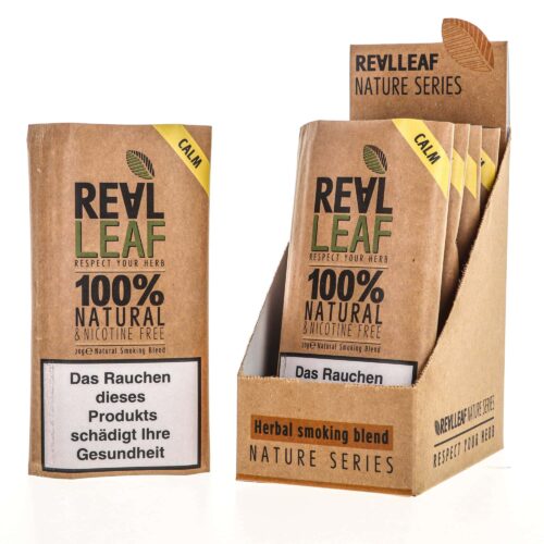 Real Leaf Natural Calm – 20 g Tabakersatz