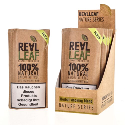 Real Leaf Natural Fresh – 20 g Tabakersatz