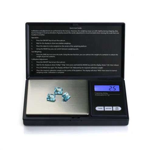 New Horizon Digitalwaage 500g / 0,01g – Präzise Feinwaage für exakte Messungen