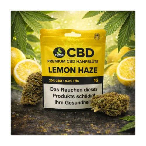 Fumari Lemon Haze CBD-Blüten 1g – Frisches Premium Sativa Citrus Terpenprofil