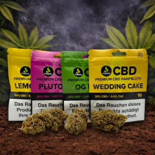 Fumari CBD-Blüten 1g – Premium CBD Blüten verschiedene Strains | Hochwertige Aromablüten