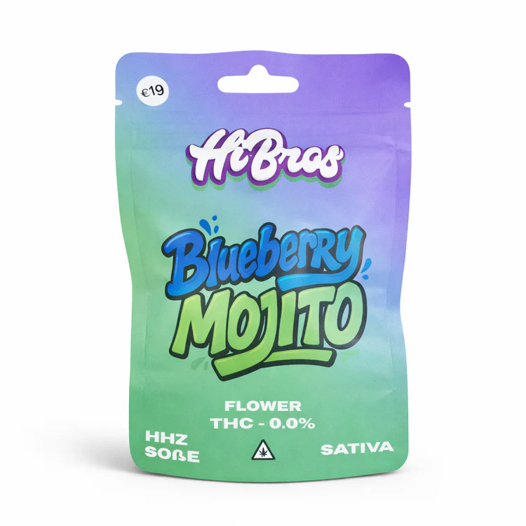 HiBros Blueberry Mojito Aromablüten 65% HHZ – Fruchtige Premium Terpene