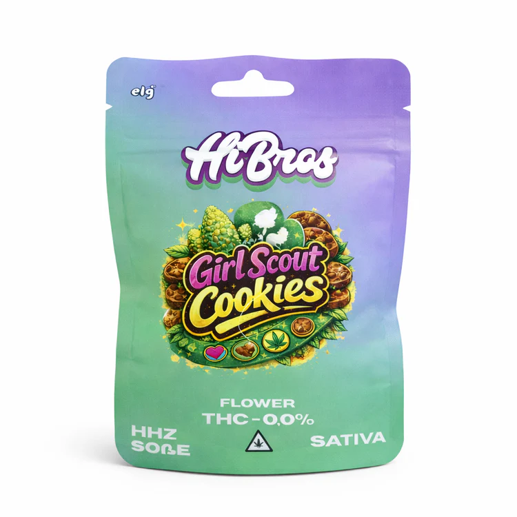 HiBros Girl Scout Cookies Aromablüten 65% HHZ – Süßes Premium Cookie Terpenprofil