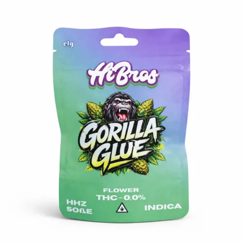 HiBros Gorilla Glue Aromablüten 65% HHZ – Intensives Premium Hybrid Terpenprofil