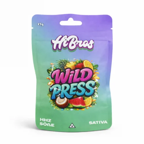 HiBros Wild Press Pollen 65% HHZ – Kompakter Premium Pollen mit intensivem Aroma