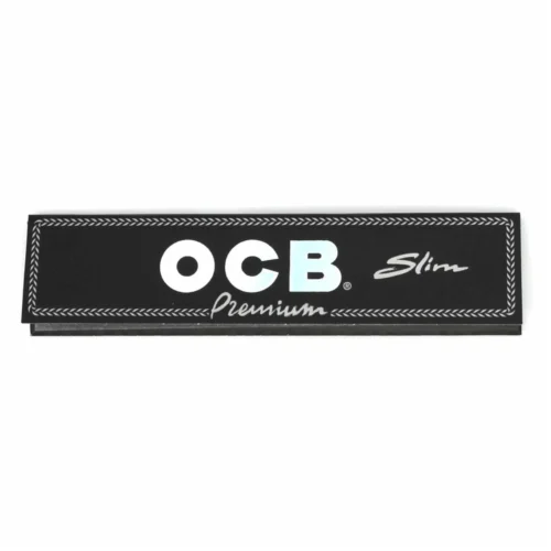 OCB Premium King Size Slim Papers KSS Box á 50 Hefte – Ultradünne Premium Drehpapiere