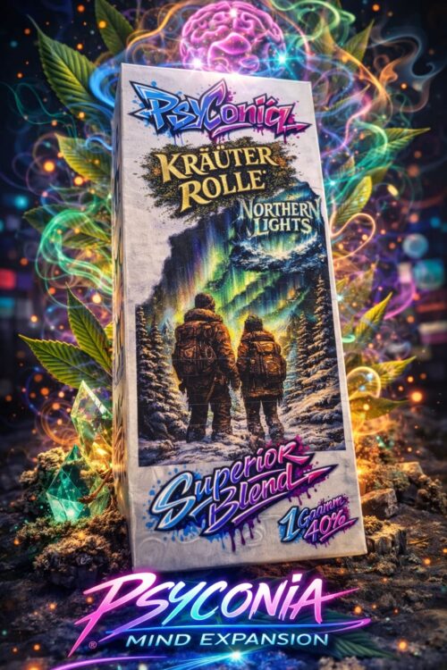psyconianorthernlights Psyconia Pre-Roll Northern Lights – Entspannend-erdiges Premium Aroma