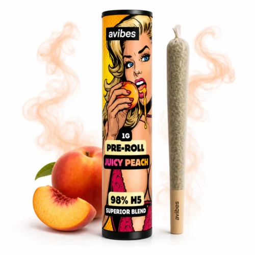 avibes 98% H5 Superior Blend Pre-Roll Juicy Peach