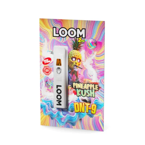 Loom DNT-9 Vape Pineapple Kush 2 ml mit tropischem Ananas- und Kush-Aroma