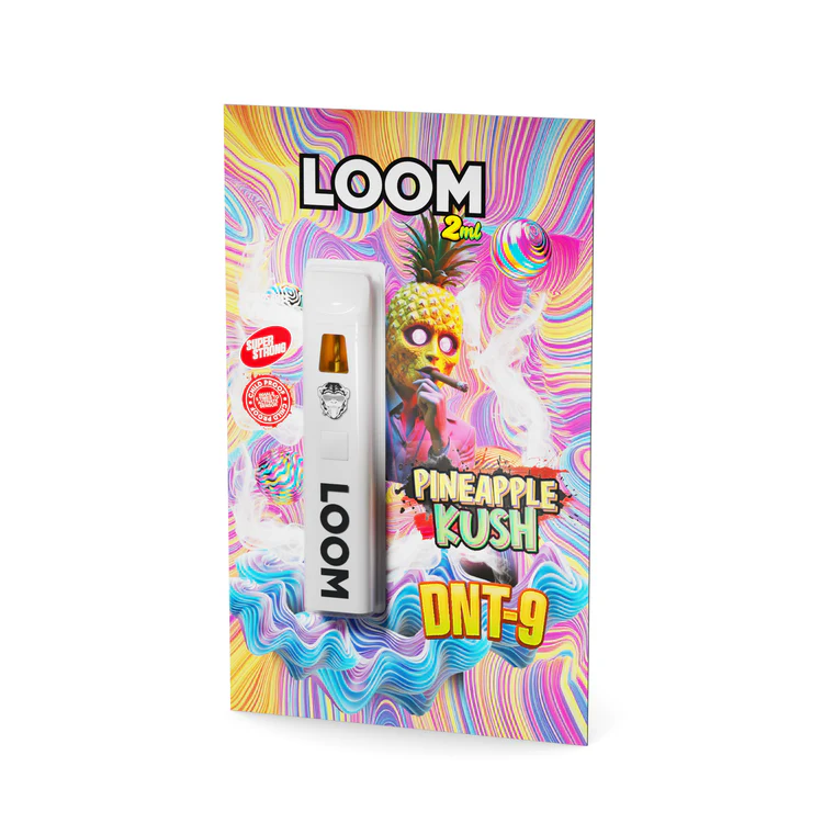 Loom DNT-9 Vape Pineapple Kush 2 ml mit tropischem Ananas- und Kush-Aroma