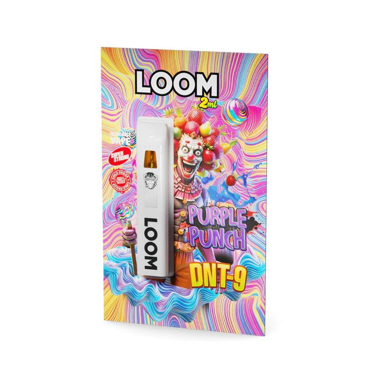 Loom DNT-9 Vape Purple Punch 2 ml mit Beeren- und Traubenaroma
