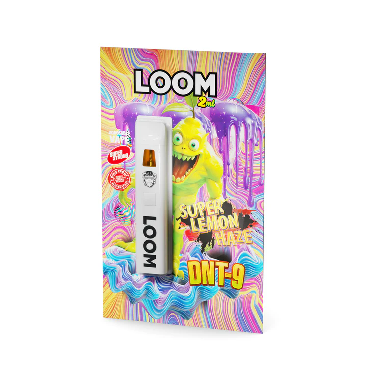 Loom DNT-9 Vape Super Lemon Haze 2 ml mit intensivem Zitronenaroma
