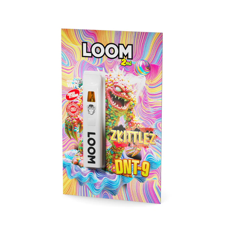 Loom DNT-9 Vape Zkittlez 2 ml mit fruchtigem Zkittlez Aroma