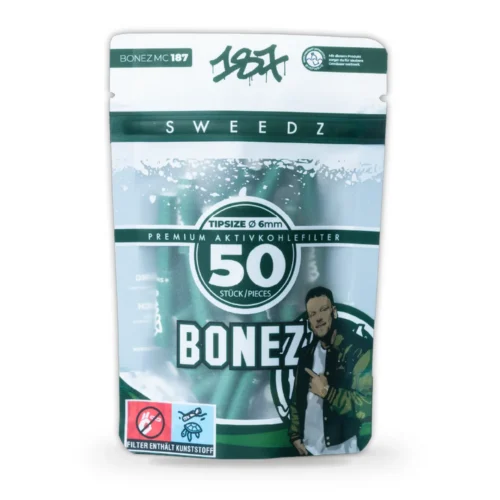 Medusa Bonez MC 187 Sweedz Aktivkohlefilter 6 mm (50 Stück)