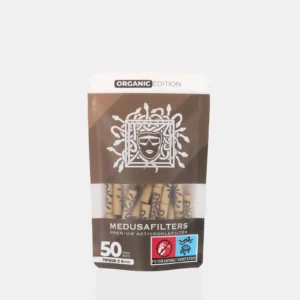 Medusa ORGANIC Aktivkohlefilter 6 mm (50 Stück)