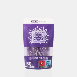 Medusa VIOLET Aktivkohlefilter 6 mm (50 Stück)
