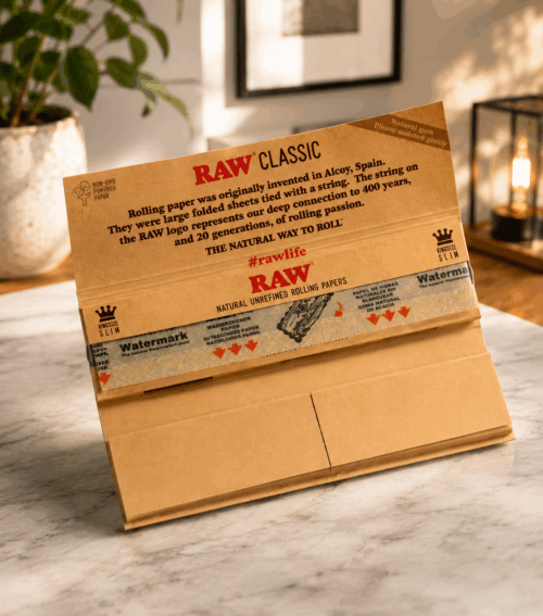 RAW Organic Connoisseur King Size Slim mit Tips