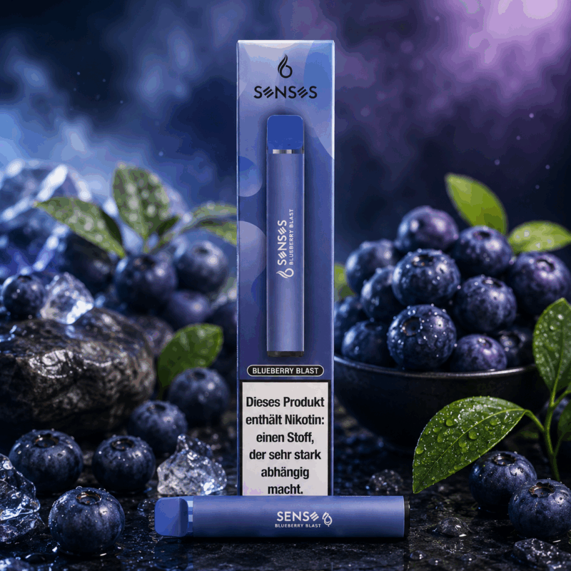 6Sense Blueberry Blast Vape