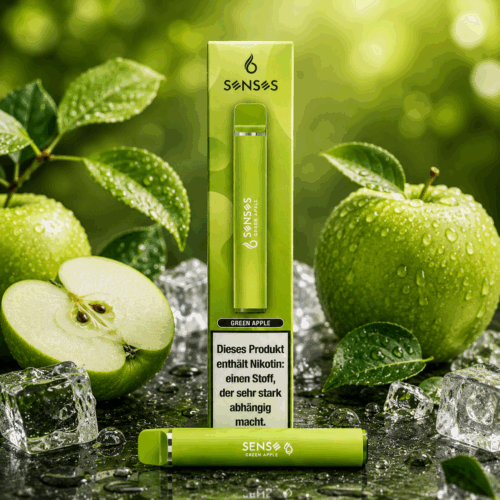 6Sense Green Apple Vape