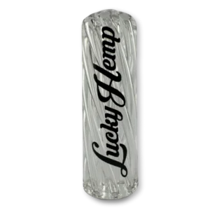 Lucky Hemp Glastip 10 mm in Clear