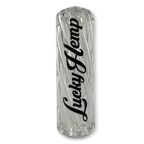 Lucky Hemp Glastip 10 mm in Clear
