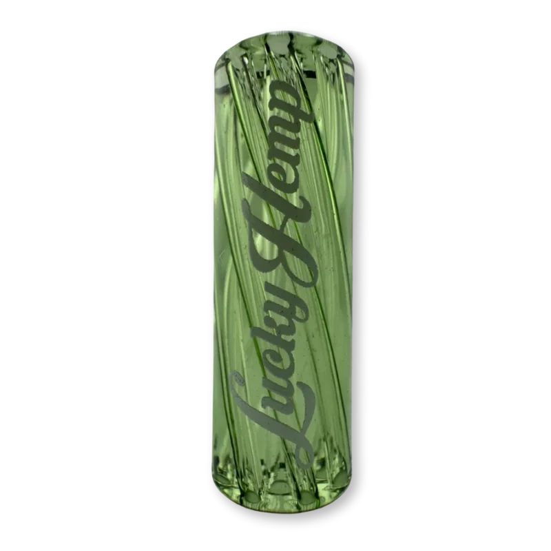 Lucky Hemp Glastip 10 mm in Grün