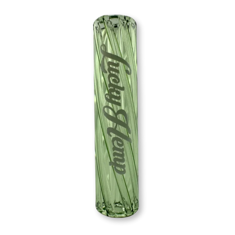Lucky Hemp Glastip 7 mm in Grün